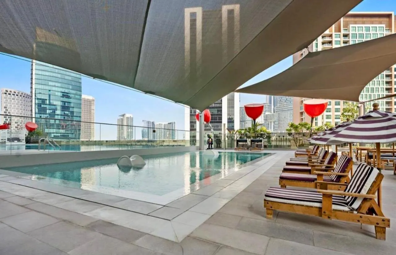 Mag 318 - 3 Min Walk To Dubai Mall - Luxury Studio - Pool & Sls View